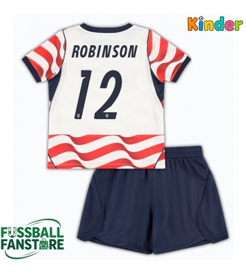 Vereinigte Staaten Miles Robinson #12 Replik Heimtrikot Kinder WM 2026 Kurzarm (+ Kurze Hosen)